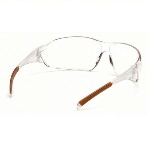 Carhartt CH110ST Safety Glasses Wraparound Frame, Frameless, Clear, Clear, M Eyewear Size, Unisex, Straight - KVM Tools Inc.KV26KP50