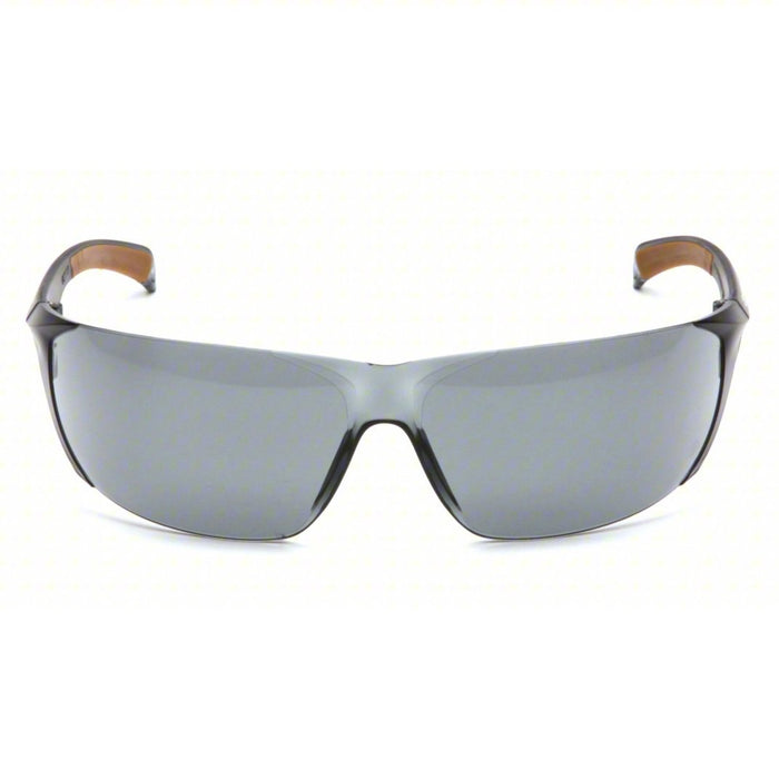Carhartt CH120ST Safety Glasses Wraparound Frame, Frameless, Gray, Black, M Eyewear Size, Unisex - KVM Tools Inc.KV26KP53