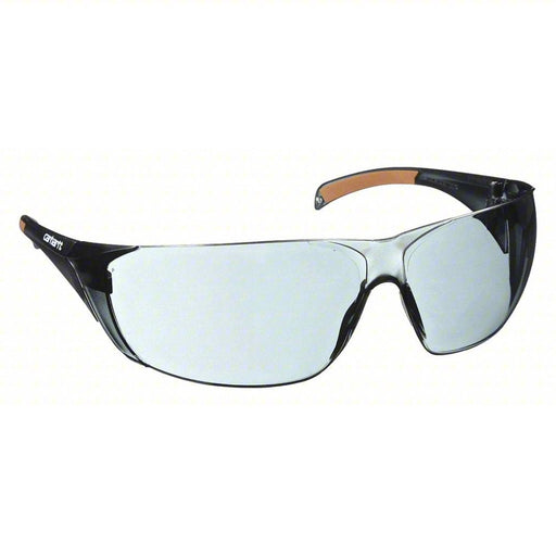 Carhartt CH120ST Safety Glasses Wraparound Frame, Frameless, Gray, Black, M Eyewear Size, Unisex - KVM Tools Inc.KV26KP53
