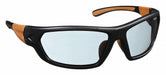 Carhartt CHB210DT Safety Glasses, Clear Lens, Full-Frame, Black/Tan Frame, Carbondale Series