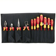 Wiha 32986 Insulated Tool Kit, 11 Total Pcs, Tool Roll - KVM Tools Inc.KV26X233