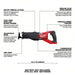 Milwaukee 2722 - 20 Reciprocating Saw 1 1/4 in Stroke Lg, 3,000 Max. Strokes per Minute, Orbital, Brushless Motor, 18 V - KVM Tools Inc.KV54XX84