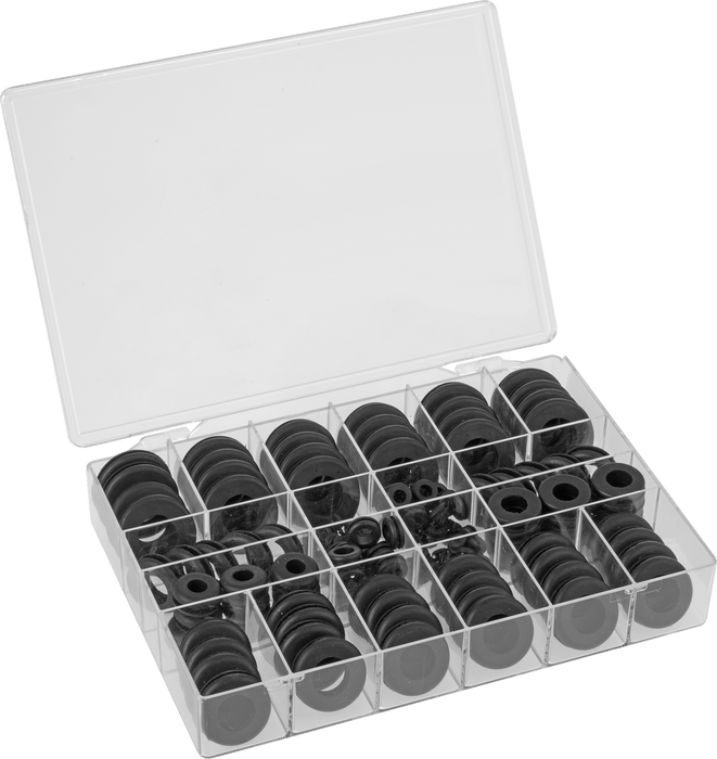 McMaster 2725N12 SBR Rubber Grommet Assortment, 172 Pieces