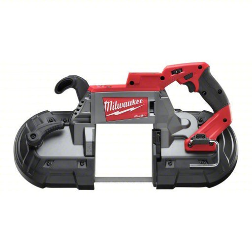 Milwaukee 2729 - 20 Portable Band Saw 44 7/8 in Blade Lg, 5 in x 5 in, 0 to 380 SFPM, Brushless Motor, Bare Tool, 18 V - KVM Tools Inc.KV31MJ78