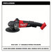 Milwaukee 2738 - 20 Cordless Polisher M18, Bare Tool, 7 in Backing Pad, Rotary, Hook and Loop, Variable Speed - KVM Tools Inc.KV49EG82