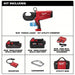 Milwaukee 2778 - 22 Cordless Crimping Tool Kit 18 V, Die Head, 750 kcmil Max Copper, For U Dies, C - Head Head - KVM Tools Inc.KV53RG07