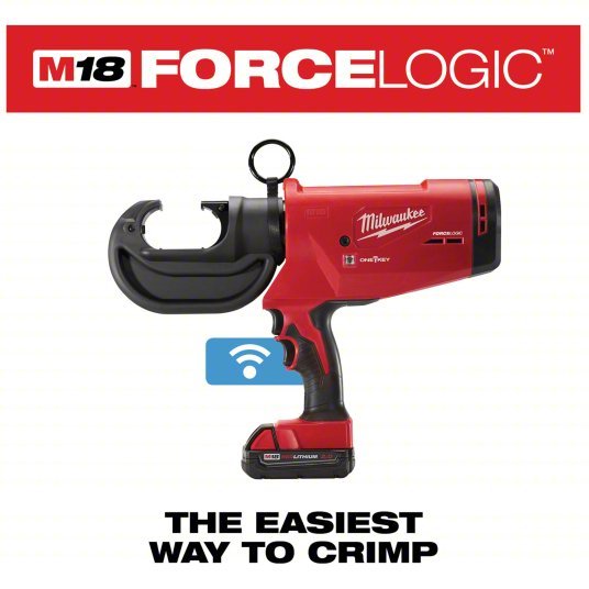 Milwaukee 2778 - 22 Cordless Crimping Tool Kit 18 V, Die Head, 750 kcmil Max Copper, For U Dies, C - Head Head - KVM Tools Inc.KV53RG07