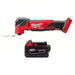 Milwaukee 2836 - 20, 48 - 11 - 1850 Multi - Tool and Battery 10,000 to 20,000, 4.2° Oscillation Angle, Accessory Free Tool Change, 18V - KVM Tools Inc.KV387WF1