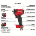 Milwaukee 2855P - 20 Impact Wrench 1/2 in Square Drive Size, 250 ft - lb Fastening Torque, 250 ft - lb Breakaway Torque - KVM Tools Inc.KV60YT18