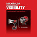 Milwaukee 2855P - 20 Impact Wrench 1/2 in Square Drive Size, 250 ft - lb Fastening Torque, 250 ft - lb Breakaway Torque - KVM Tools Inc.KV60YT18