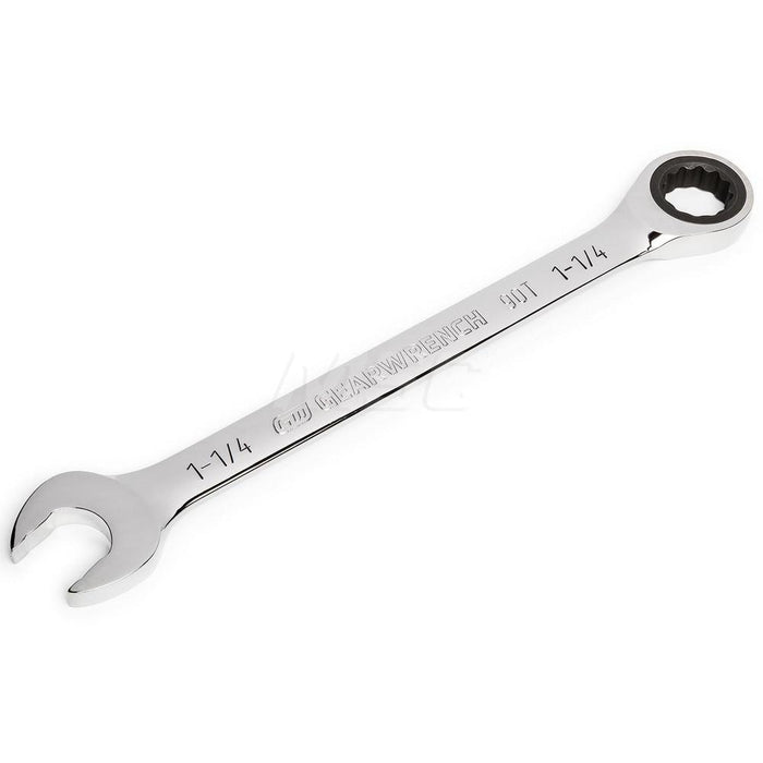 Gearwrench 86956 1-1/4" 90-Tooth 12 Point Ratcheting Combination Wrench