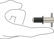 McMaster 2908K11 Stainless Steel T - Handle Expansion Plug for 1/2 Pipe Size - KVM Tools Inc.KV2908K11