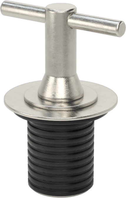 McMaster 2908K15 Stainless Steel T-Handle Expansion Plug for 1 Pipe Si ...