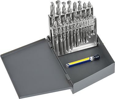 Macmaster Bit Set McMaster 29325A22 Carbide Drill Bit Set Uncoated, 21 Pieces — KVM Tools ...