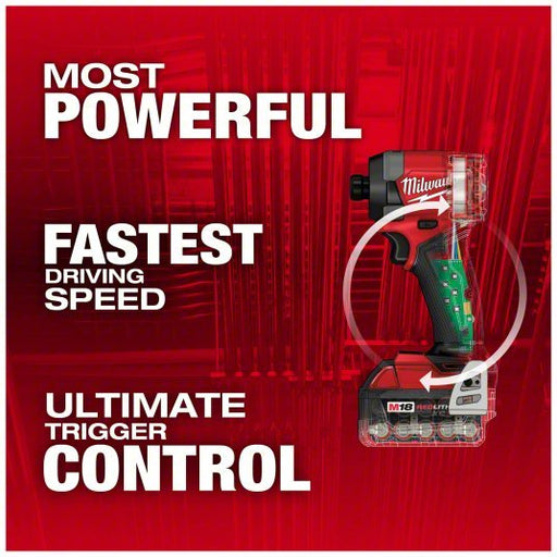 Milwaukee 2953 - 22 Impact Driver Kit 2,000 in - lb Max. Torque, 3,900 RPM Free Speed, 4,400 Impacts per Minute, 5.0 Ah - KVM Tools Inc.KV794JK9
