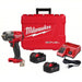 Milwaukee 2962P - 22R Impact Wrench Kit 1/2 in Drive Size, 550 ft - lb Fastening Torque, 650 ft - lb Breakaway Torque, 18 V - KVM Tools Inc.KV794JM3