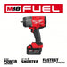 Milwaukee 2967 - 22 High Torque Impact Wrench Kit 1/2 in Drive Size, 1,100 ft - lb Fastening Torque, 1,500 ft - lb Breakaway Torque, Brushless - KVM Tools Inc.KV809JL6