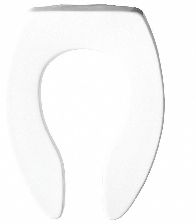 Bemis 1655CT White Elongated Open Front Toilet Seat