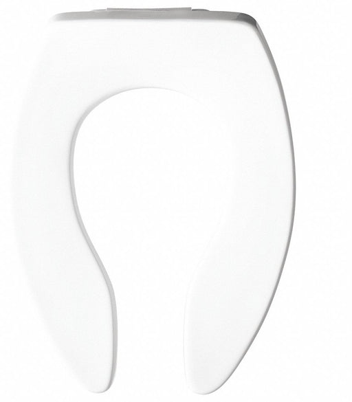 Bemis 1655CT White Elongated Open Front Toilet Seat