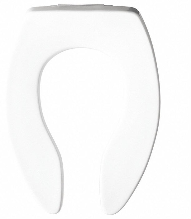 Bemis 1655CT White Elongated Open Front Toilet Seat
