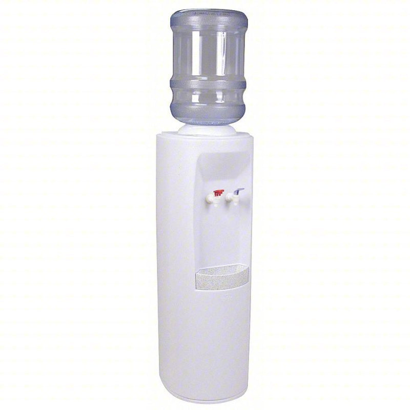 Oasis BPO1SHS Bottled Water Dispenser Freestanding, Top Loading, Cold/Hot, White, 38 3/8 in Ht, Plastic - KVM Tools Inc.KV29NU02