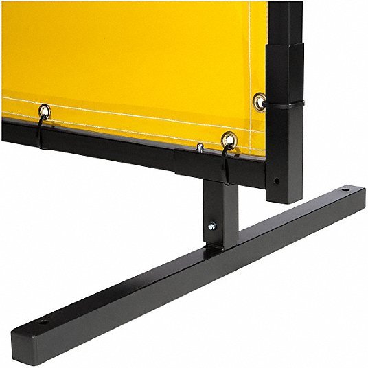 Steiner 534HD - 6X8 Welding Screen Vinyl, 6 ft Ht, 8 ft Wd, Yellow, 1 in Frame, Yellow - KVM Tools Inc.KV5KNL6