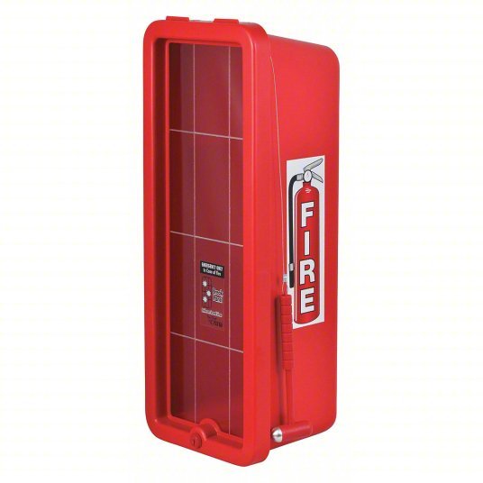 Cato 105-10 RRC-H Fire Extinguisher Cabinet For 10 lb Tank Wt, Cabinet, Surface - KVM Tools Inc.KV404K13