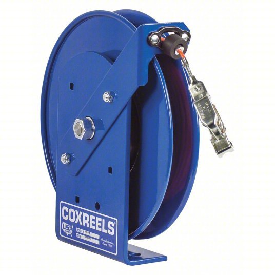Coxreels SDH-200 Cable Reel Cable Coated, Hand, Powder Coated, Locking ...