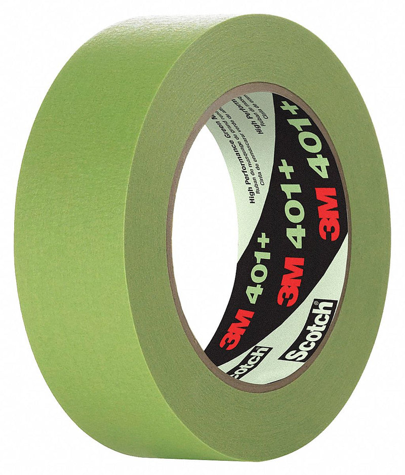 3M 401+ Painter's Tape 1 3/8 in x 60 yd Green 16 PK