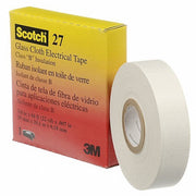 3M 27 - 3/4"X66' Electrical Tape 3/4 in Wd, 22 yd Lg, 7 mil Thick, Fiberglass Cloth, Rubber, 600 V Volt Rating - KVM Tools Inc.KV2A457