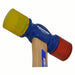 Vaughan SF12 Soft Face Hammer Nylon, 12 oz Head Wt, 1 3/8 in Tip Dia, 13 in Overall Lg, Replaceable Tips, Steel - KVM Tools Inc.KV2A531