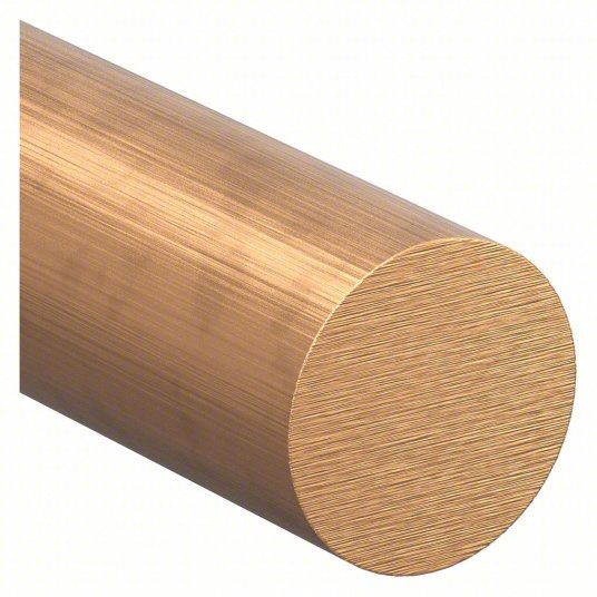 60R.375 - 36 360 Brass Rod 3/8 in Outside Dia, 36 in Overall Lg, O, Mill, 45,000 psi Yield Strength - KVM Tools Inc.KV2AUJ7