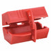 Brady 65674 Plug Lockout For 1/2 in Max Cord Dia, For 1 7/10 in Max Plug Dia, Red - KVM Tools Inc.KV41F294