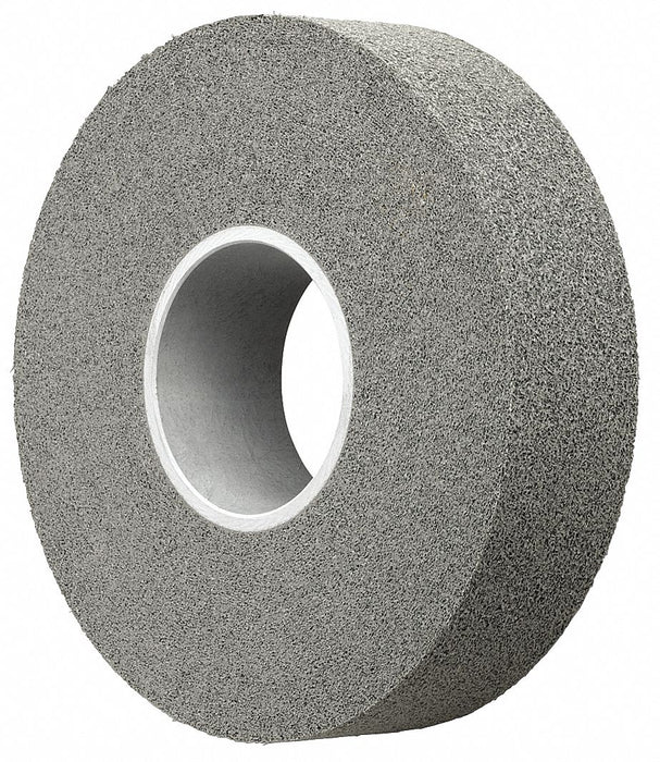 Scotch-Brite 61500126661 Convolute Wheel, 14 in Dia x 2 in W, 8 in Arbor, Aluminum Oxide, Medium, Hard (8), Hard