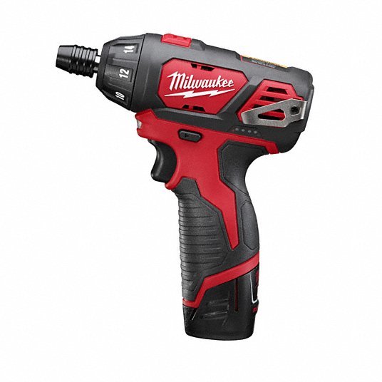 Milwaukee 2401 - 22 Screwdriver Kit 1/4 in Drive Size, 0 in - lb to 175 in - lb, 0 in - lb Torque - Min, Brushed - KVM Tools Inc.KV2CDC8