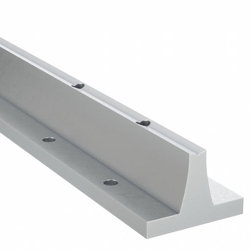 PBC Linear SR08PD-024.000 Pre-Drilled Linear Shaft Support Rail, Aluminum, 24 in Lg