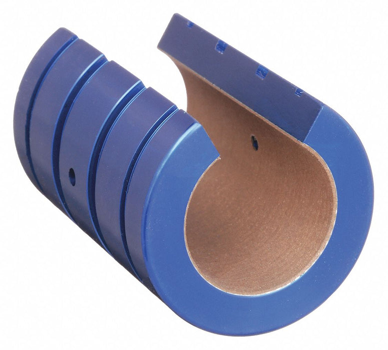 PBC Linear FMN30 Standard Linear Bearing, 30 mm Inside Dia, 68 mm Lg, Frelon Gold, Precision