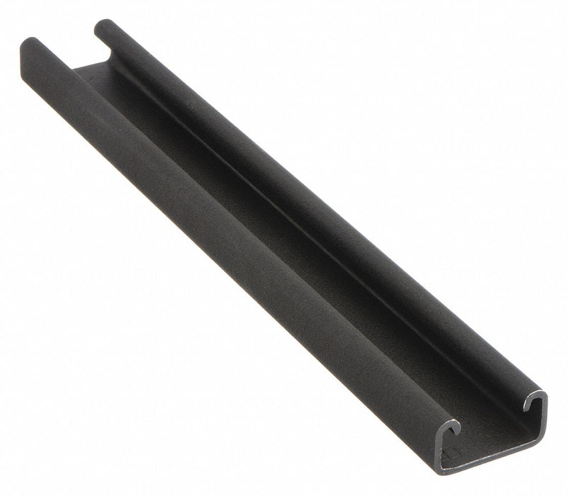 PBC Linear PAC2247-012.000 Hardened Crown Roller Rail, Size 1.625, 12 in Length, 1.625 in Width, Steel