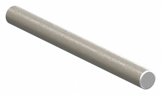 PBC Linear CC08-009.000 Linear Shaft, Solid Shaft, 1/2 in Dia, 9 in Lg, Aluminum, Ceramic Coated