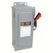 Square D HU361AWK Safety Switch Non - Fusible, 30 A, Three Phase, 600V AC, Galvanized Steel, Indoor/Outdoor - KVM Tools Inc.KV2CR39