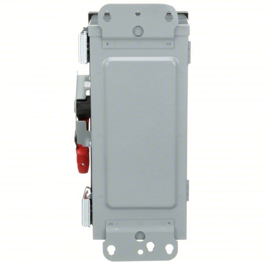 Square D HU361AWK Safety Switch Non - Fusible, 30 A, Three Phase, 600V AC, Galvanized Steel, Indoor/Outdoor - KVM Tools Inc.KV2CR39