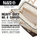Klein 5102 - 12 Tool Bag Canvas, 1 Pockets, 12 in Overall Wd, 6 in Overall Dp, 10 in Overall Ht - KVM Tools Inc.KV2DFN4