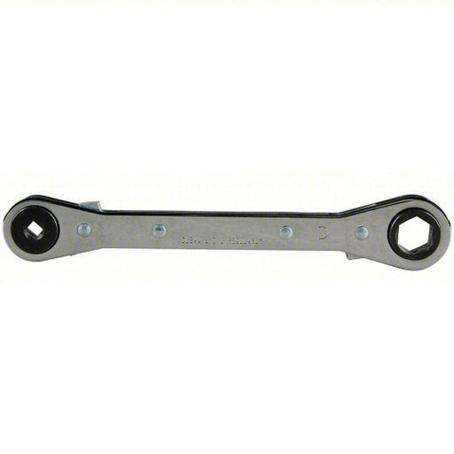 Klein 68309 Box End Wrench Chrome, 3/16 in_1/4 in_1/2 in_9/16 in Head Size, 6 3/4 in Overall Lg - KVM Tools Inc.KV2DGC5
