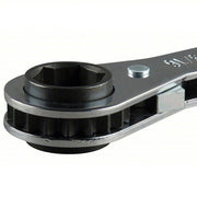 Klein 68309 Box End Wrench Chrome, 3/16 in_1/4 in_1/2 in_9/16 in Head Size, 6 3/4 in Overall Lg - KVM Tools Inc.KV2DGC5