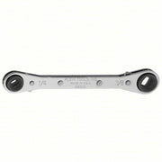 Klein 68309 Box End Wrench Chrome, 3/16 in_1/4 in_1/2 in_9/16 in Head Size, 6 3/4 in Overall Lg - KVM Tools Inc.KV2DGC5