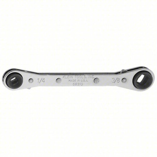 Klein 68309 Box End Wrench Chrome, 3/16 in_1/4 in_1/2 in_9/16 in Head Size, 6 3/4 in Overall Lg - KVM Tools Inc.KV2DGC5