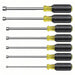 Klein 647M Fastener - Holding Nut Driver Set SAE, 15 3/4 in, 6 in Shank Lg, Ergonomic Grip - KVM Tools Inc.KV2DGW9