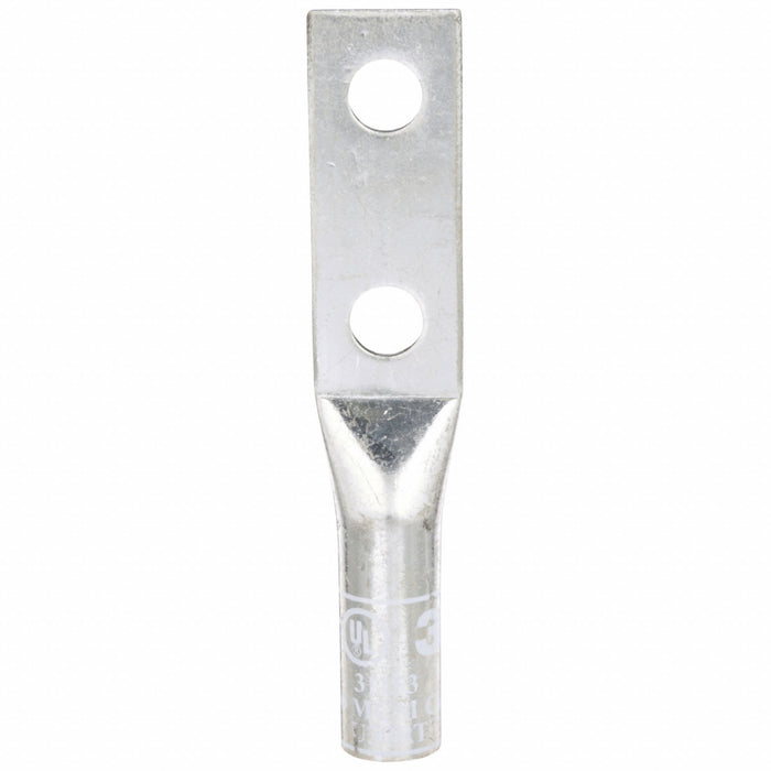3M 31153 Compression Lugs, For 300 kcmil, Stranded Wire, 1/2 in Stud Size, Long, Copper Barrel