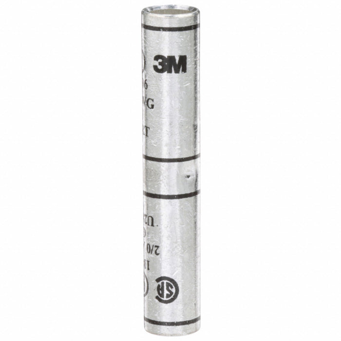 3M 11006 Open Barrel Splice, 2/0 AWG, Black Code, 3.13 in, Long Barrel