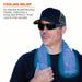 Ergodyne Chill - Its 6602 Evaporative Cooling Towel Blue, Universal, PVA, Evaporative - Cooling - KVM Tools Inc.KV2EMK6